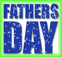 Fathers Day sign animated