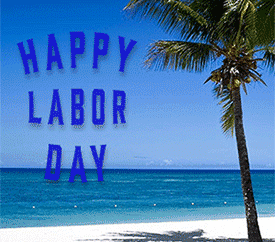 animated Happy Labor Day