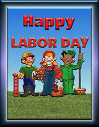 hard workers on Labor Day