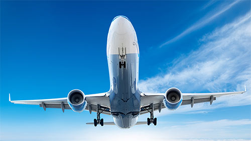 plane landing
