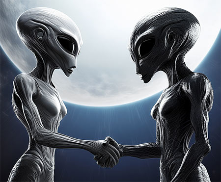 two aliens