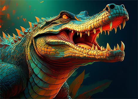 alligator image
