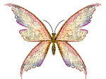 glitter butterfly animation