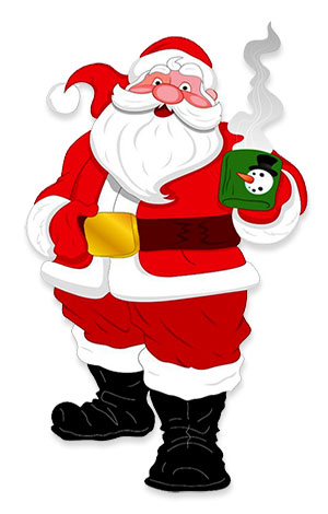 Free Christmas Animations - Christmas Clip Art - Santa, Merry