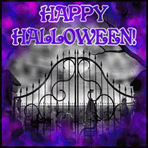 Happy Halloween gate