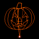 jack-o'-lantern animated