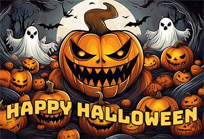 jack-o'-lanterns ghosts