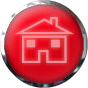 animated home button red
