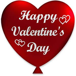 happy valentines day hearts
